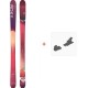 Ski Roxy Shima 98 2020 + Fixations de Ski - Pack Ski Freeride 94-100 mm