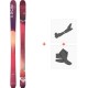 Ski Roxy Shima 98 2020 + Fixations de ski randonnée + Peaux - Freeride + Rando