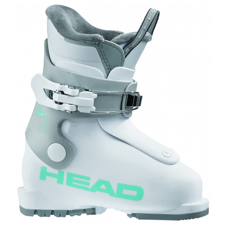 Head Z 1 White/Gray 2023 - Chaussures ski junior