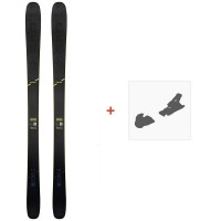 Ski Head Kore 93 Grey 2020 + Fixations de ski - Ski All Mountain 91-94 mm avec fixations de ski à choix