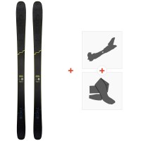 Ski Head Kore 93 Grey 2020 + Fixations de ski randonnée + Peaux