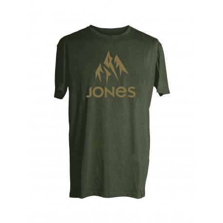 Jones Tee Truckee Green Heather 2020 - T-Shirts