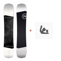 Snowboard Nidecker Sensor 2020 + Snowboard bindings - Pack Snowboard Homme