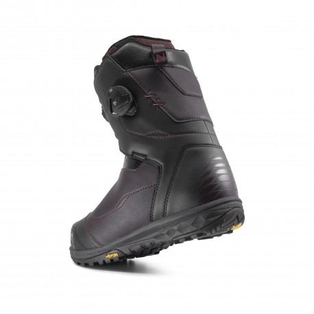 Boots Snowboard Nidecker Lunar Hlock Fcs Burgundy 2020 - Boots femme