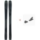 Ski Elan Ripstick 106 Black Edition 2020 + Fixations de ski - Pack Ski Freeride 106-110 mm