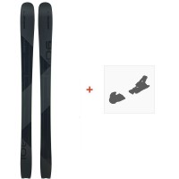 Ski Elan Ripstick 106 Black Edition 2020 + Fixations de ski