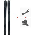 Ski Elan Ripstick 106 Black Edition 2020 + Fixations de ski randonnée + Peaux