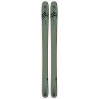 Ski Salomon N QST 106 OIL Green/Orang 2021 - Ski Men ( without bindings )