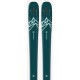 Ski Salomon N QST Lux 92 Blue Green/Light Blue 2021 - Ski sans fixations Femme