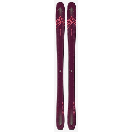 Ski Salomon N QST Myriad 85 Purple/Pink 2021 - Ski Frauen ( ohne Bindungen )