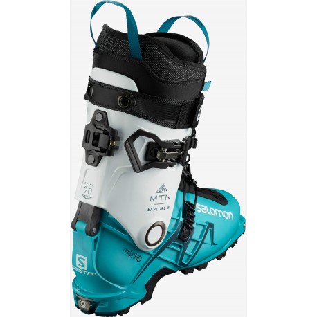 Salomon MTN Explore Petrol W White/Blue/Black 2022 - Chaussures ski Randonnée Femme