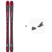 Ski Kastle FX86 2021 + Fixations de ski - Ski All Mountain 86-90 mm avec fixations de ski à choix