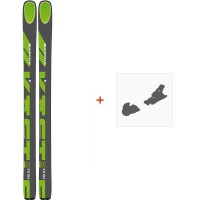 Ski Kastle FX106 HP 2021 + Fixations de ski - Pack Ski Freeride 106-110 mm