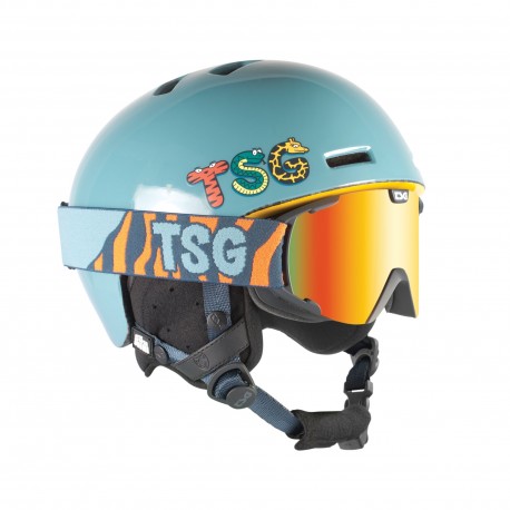 TSG Goggle Expect Mini Safari Red Chrome 2020 - Ski Goggles