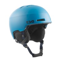 TSG Ski helmet Tweak Solid Color Cerulean Blue Satin 2020 - Casque de Ski