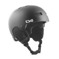 TSG Ski helmet Gravity Solid Color Black Satin 2021 - Ski Helmet