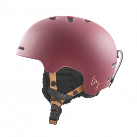 TSG Ski helmet Cosma Solid Color Vin Satin 2020 - Casque de Ski