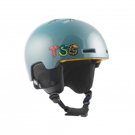 TSG Ski helmet Arctic Nipper Mini Graphic Design Blue Lettimals 2020 - Ski Helmet