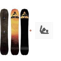 Snowboard Arbor Bryan Iguchi Pro Rocker 2020 + Snowboard bindings - Men's Snowboard Sets