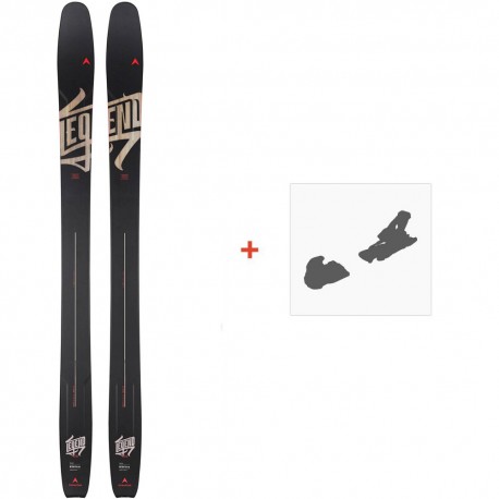 Ski Dynastar Legend 106 2020 + Fixations de ski - Pack Ski Freeride 106-110 mm