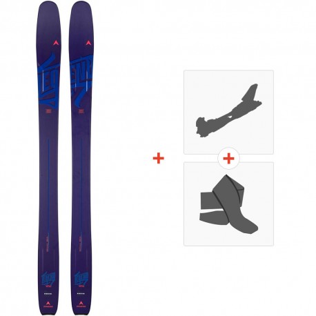 Ski Dynastar Legend W 96 2020 + Fixations de ski randonnée + Peaux - Freeride + Rando