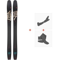 Ski Dynastar Legend W106 2020 + Fixations de ski randonnée + Peaux - Freeride + Rando