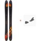 Ski Dynastar Menace Pr-Oto F-Team 2020 + Fixations de ski - Pack Ski Freeride 116-120 mm
