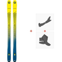 Ski Blizzard Zero G 085 2020 + Fixations de ski randonnée + Peaux