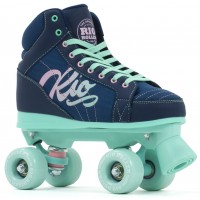 Quad skates RioRoller Lumina Navy/Green 2023 - Rollerskates