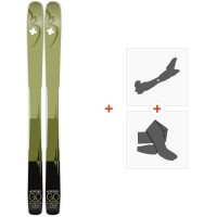 Ski Movement Go Titanal 106 2020 + Touring bindings - Freeride + Touring