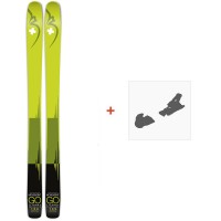 Ski Movement Go Titanal 109 2020 + Fixations de ski - Pack Ski Freeride 106-110 mm