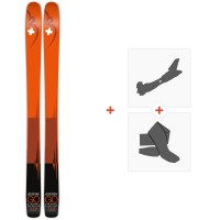 Ski Movement Go Titanal 115 2020 + Fixations de ski randonnée + Peaux