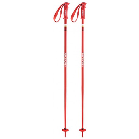 Ski Pole Faction Candide Red 2020 - Ski Poles