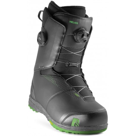 Boots Snowboard Nidecker Helios Boa Fcs Black 2020 - Boots homme