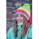 Poederbaas Colorful Hat - Gray / Green / Yellow / Orange 2020 - Bonnet