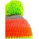 Poederbaas Colorful Crochet hat Gray / Green / Pink / Orange 2020 - Mütze