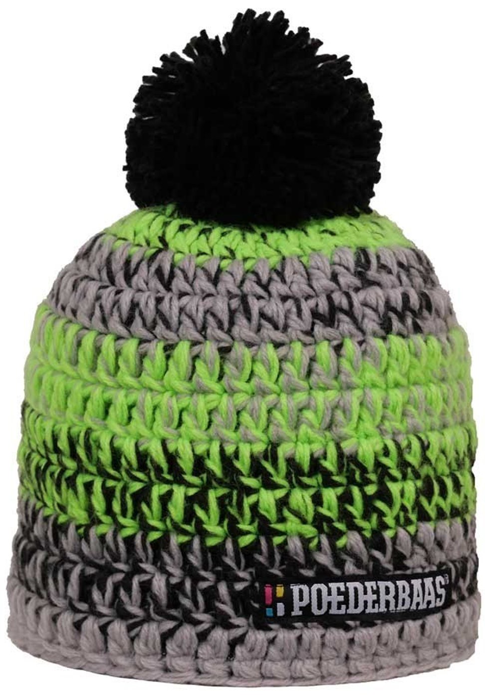 lime green ski hat