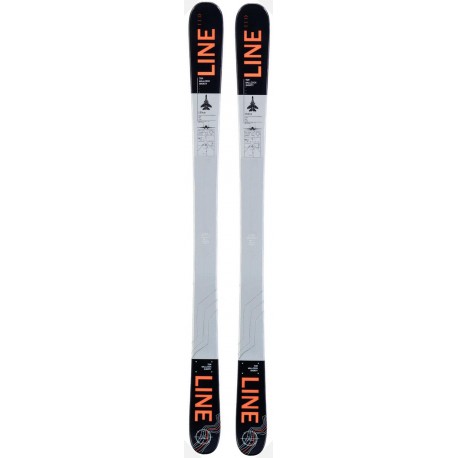 Ski Line Tom Wallisch Shorty 2020 - Ski sans fixations Junior