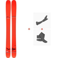 Ski Line Sir Francis Bacon Shorty 2020 + Tourenbindungen + Felle - Freestyle + Freeride + Touren