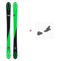 Ski Head Ethan Too SW Black 2017 + Ski Bindings - Ski All Mountain 91-94 mm with optional ski bindings