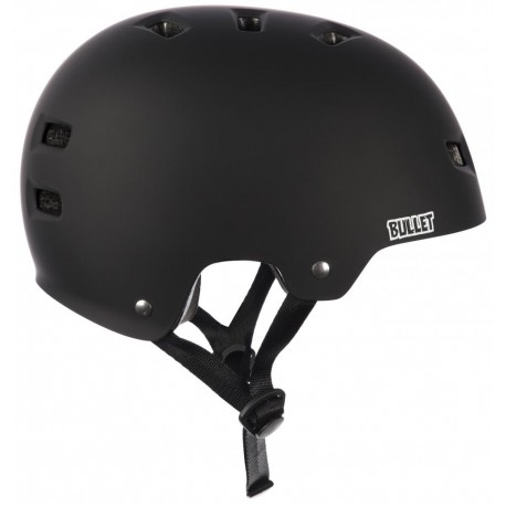 Skateboard-Helm Bullet Deluxe T35 Grom Kids Matt Black 2019 - Skateboard Helme