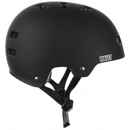 Skateboard helmet Bullet Deluxe T35 Youth Matt Black 2023 - Skateboard Helmet