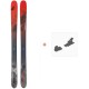 Ski Nordica Enforcer Free 110 Flat 2020 + Skibindungen - Pack Ski Freeride 106-110 mm