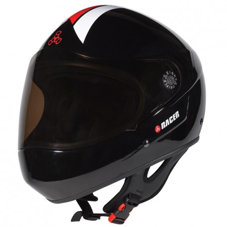 Triple Eight Racer Full Face Helmet - Fullface Helmet