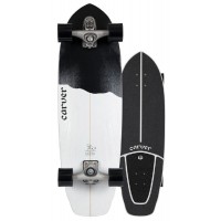 Surf Skate Carver Black Tip 32.5" 2024 - Complete