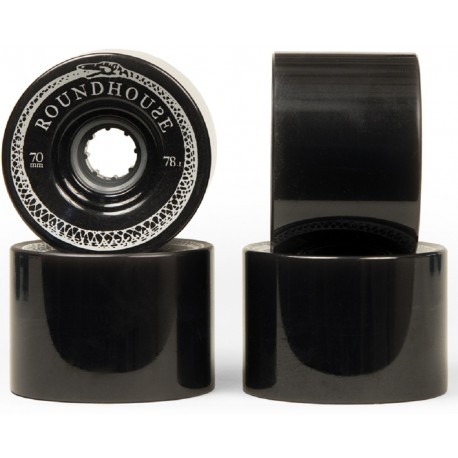 LONGBOARD WHEELS Carver Roundhouse Mag Wheels Smoke - 70mm 78a 2022  - Surfskates Complets