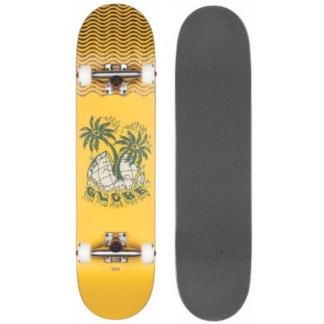 Skateboard Globe G1 Overgrown 7.75'' - Yellow - Complete 2020 - Skateboards Complètes