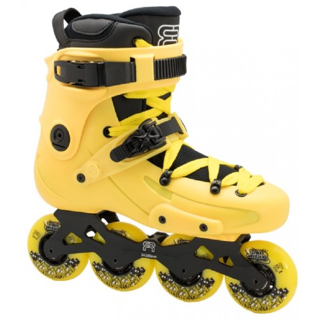 Roller en ligne FR Skates 1 80 Yellow Black 2019 - Rollers en ligne