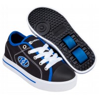 Chaussures à roulettes Heelys X2 Classic Black/White/Blue 2022