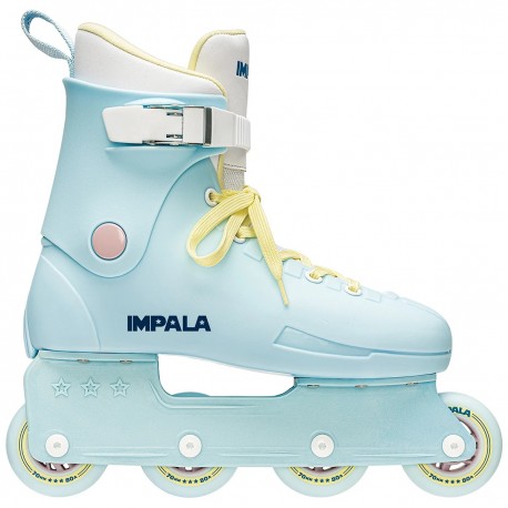 Inlineskates Impala Lightspeed Sky Blue/Yellow 2023 - Inline Skates